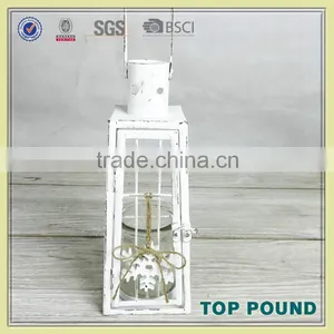 China Supplier Metal And Glass Free Standing Candle Lantern thumbnail-2