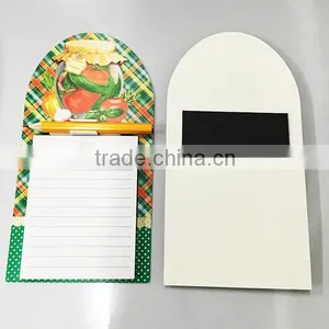 XG02 Notebooks Magnetic Fridge Magnet Wholesale Mini Shaped Custom Books Custom Notepad With Pen Quality Choice thumbnail-2