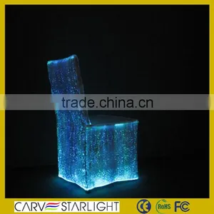 Luminous Chair Cover Wedding Illuminated Wedding Chair Covers thumbnail-6
