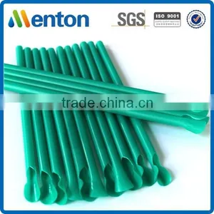 Disposable Plastic Drinking Spoon Straws/plastic Drinking Straws With Spoon thumbnail-1