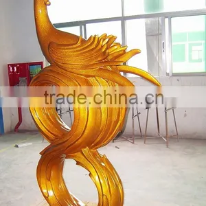 Fiberglass Statue Golden Color thumbnail-1