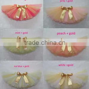 Lovely Multicolor Handmade Girls Dancing Party Tutu thumbnail-1