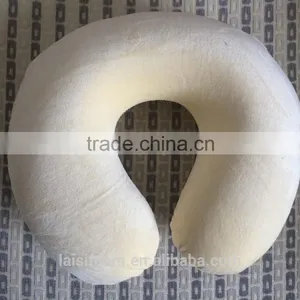 100% Polyerter Mold for Neck Pillow Super Soft Fabric Neck Massage Pillow LS-U-006-A Travel Foam Pillow thumbnail-1