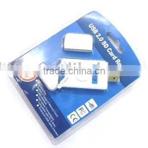 SD / MMC / Micro Mmc / MicroSD / T-Flash / Mmc 4.0 USB2.0 Card Reader (GF-AVC-887) thumbnail-1
