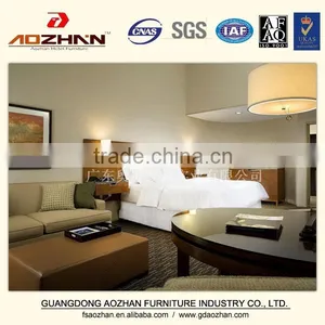 Simple Bedroom Set Wooden Hotel Bedroom Set thumbnail-1