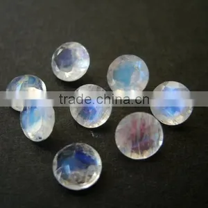 Best Quality Loose Gemstones, Rainbow Moonstone Loose Cut Gemstone thumbnail-3
