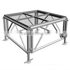 2015 RP New Design Adjustable Toughened Glass Wedding Stage thumbnail-1