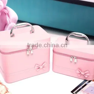 Summer New Cute Buterfly and Fashion Big Capiable Multifunction Cosmetic Case With Handle thumbnail-6