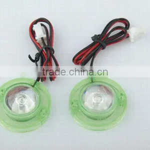 12v Flash Led Motorcycle Light With Green Ring for Red,green,blue,pink Color thumbnail-4
