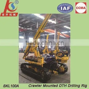83-130mm Hole Crawler Dth Double-cylinder Diesel Engine Drilling Rig Machine thumbnail-4