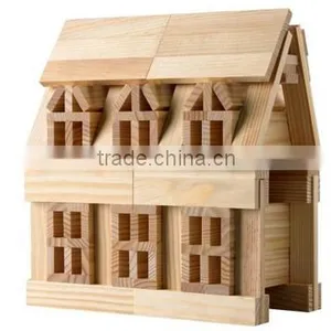 Wooden House Building Bricks thumbnail-1