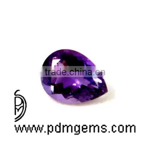 Amethyst Pear Cut Faceted Lot For Gold Rings From India thumbnail-1