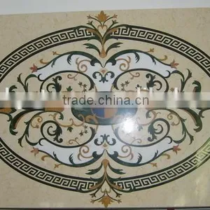 SKY- 017 Morden WaterJet Marble Mosaic Marble Medallion thumbnail-1