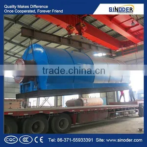 Environmental Friendly Waste Tyre Pyrolysis to Diesel ,waste Plastic Pyrolysis to Oil ,pyrolysis Plant thumbnail-3