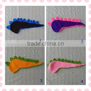 Kids Dinosaur Hat Pattern In Stock thumbnail-1