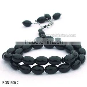 Cherry Amber Color 33pcs Islamic Prayer Beads Misbaha Rosary Tesbih Misbaha Quality Choice thumbnail-6