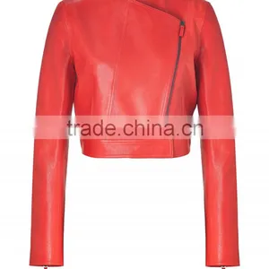 Leather Bomber Jackets for Women / Bomber Women Varsity Jacket thumbnail-1