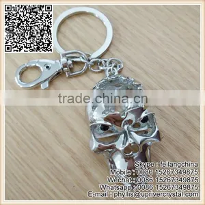 Promotion Party Gifts Big Diamond Skull Keychain thumbnail-2