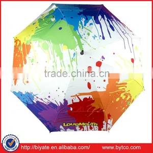 High Quality Promotional Logo Customize Golf Umbrella thumbnail-1
