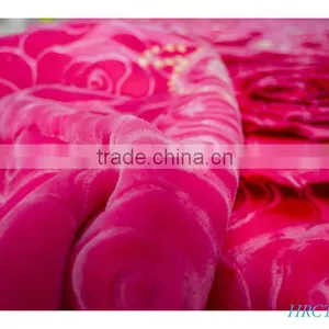 Hot Selling New Design 100 % Polyester Korean Style2Ply Mink Blanket thumbnail-4