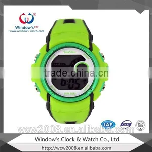 Light Green Case LCD Digital Watches thumbnail-1
