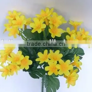 Artificial Decorative Mini Flower Bouquet H25cm White Forget Me Not Flower thumbnail-3