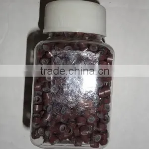 Hair Extension Micro Beads Silicone Micro Ring Hair Extension Tool Hair Crimp Beads 5mm thumbnail-2