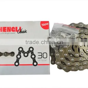 Hengli MTB Bicycle Chain 1/2"*3/32" M30 High Quality Factory Price Durable Bicycle Chains Bicycle Parts thumbnail-1