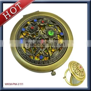 Custom Metal Logo for Vintage Hand Mirror thumbnail-1