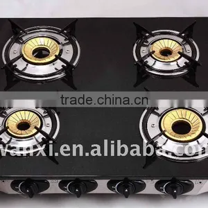Four-burner Glass Table Gas Stove thumbnail-1
