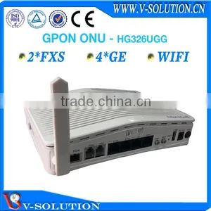 CE Certification 4 Gigabit Enternet and USB Port 2POTs WIFI Router FTTH GPON HGU With Fully Compatible thumbnail-1