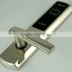 304 Stainless Steel Rfid Card Security Electric Handle Digital Hotel Smart Keyless Safety Lock thumbnail-3