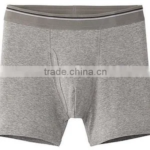 Cotton Melange Grey Boxer Short Men Underwear thumbnail-1