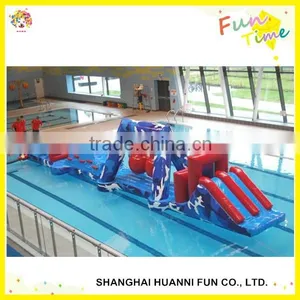 Inflatable Water Obstacle Course for Sale, Outdoor Obstacle Course Equipment for Fun thumbnail-1