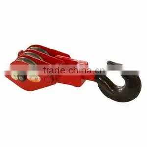 Construction Industrial Tool Spring Hook Chain Snatch Pulley thumbnail-3