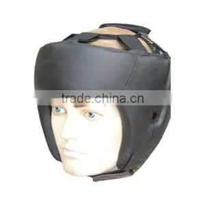 Real Leather Boxing Head Guard thumbnail-1