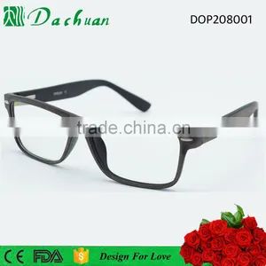 2016 New Design Full Frame Acetate Optical Eyewear China With Wooden Brushed thumbnail-4