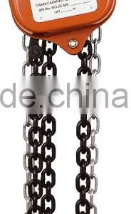 2016 CE APPROVED MANUAL HOIST/ CHAIN HOIST/ CHAIN BLOCK, 0.5T-50T, WITH G80 CHAIN thumbnail-2