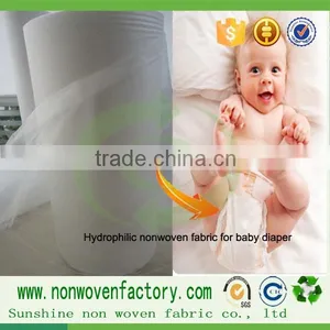 China Wholesales 100% Nonwoven Fabrics for Baby Diaper thumbnail-4