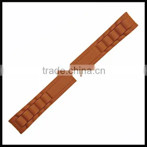 Hot Sale Curved 2 Pieces Silicone Watch Band thumbnail-4