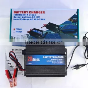12V Car Battery Charger 12V Lead-acid Battery Charger Intelligent Constant Current&Voltage Charging For Motorcycle/Car Battery thumbnail-2