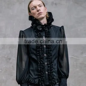 Devil Fashion 2015 Latest Men's Gothic Shirt SHT00301 thumbnail-2