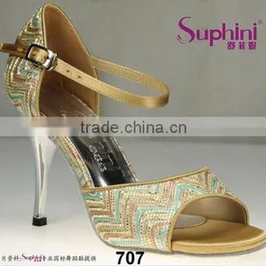 Rhinestone/Crystal /stone Buckle Standard Dance Shoes thumbnail-3