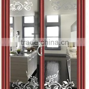 New Aluminum Frame Door for Kitchen Glass Insert Aluminum Door thumbnail-5