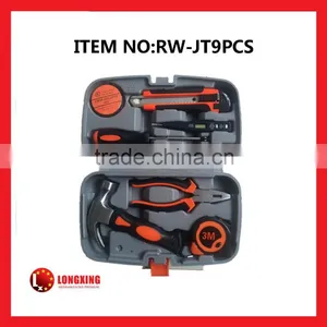 Factory Supply Hot Sale Professional 9pcs Tool Set Home Tool Set Household Tool Set thumbnail-1