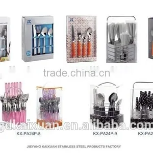 Factory Direct Mirror Polish Stainless Steel 72PCS Cutlery Set thumbnail-2
