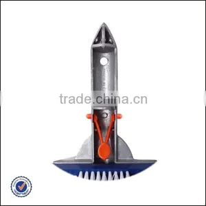 Spa Bathtub Pool Scrub Brush With EZ Clip Aluminum Handle thumbnail-3