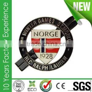 Wholesale Custom Cheap Enamel Magnetic National Souvenir Pin Badge thumbnail-4
