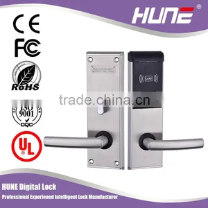 Stainless Steel Digital Hotel Card Lock With ANSI Mortise thumbnail-1