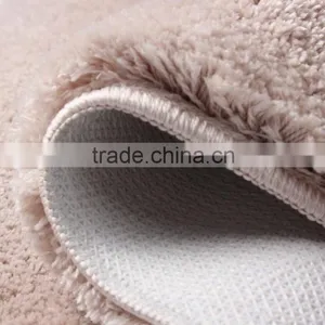 DaDa Solid Clocr 100% Polyester Anti_slip Bathroom Mat thumbnail-3